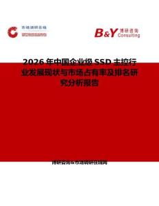 2026年中國企業(yè)級SSD主控行業(yè)發(fā)展現(xiàn)狀與市場占有率及排名研究分析報告