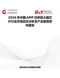 2026年中國AMP功率放大器芯片行業(yè)市場動態(tài)分析及產(chǎn)業(yè)前景研判報告