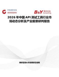 2026年中國API測試工具行業(yè)市場動態(tài)分析及產(chǎn)業(yè)前景研判報告