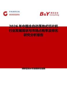 2026年中國全自動落地式切片機行業發展現狀與市場占有率及排名研究分析報告