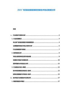 2025飛機(jī)制造裝配精密測(cè)量技術(shù)驗(yàn)證數(shù)據(jù)分析