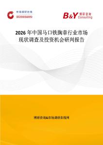2026年中國馬口鐵胸章行業市場現狀調查及投資機會研判報告