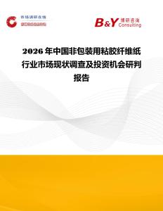 2026年中國(guó)非包裝用粘膠纖維紙行業(yè)市場(chǎng)現(xiàn)狀調(diào)查及投資機(jī)會(huì)研判報(bào)告