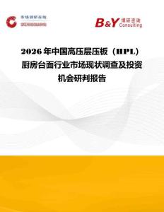2026年中國高壓層壓板（HPL）廚房臺面行業(yè)市場現(xiàn)狀調查及投資機會研判報告