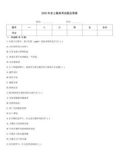 2025年史上最難考試題及答案