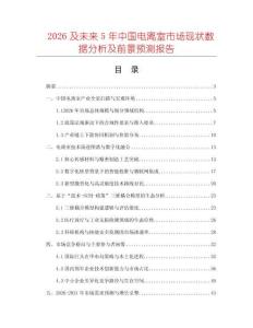 2026及未來5年中國電離室市場現狀數據分析及前景預測報告