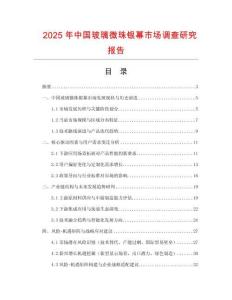 2025年中國玻璃微珠銀幕市場調查研究報告