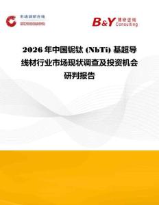 2026年中國鈮鈦 (NbTi) 基超導線材行業市場現狀調查及投資機會研判報告