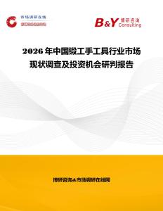 2026年中國鍛工手工具行業市場現狀調查及投資機會研判報告