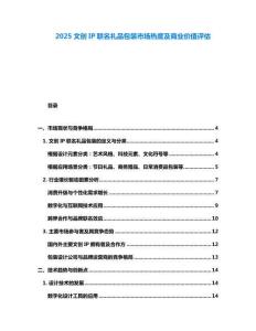 2025文创IP联名礼品包装市场热度及商业价值评估