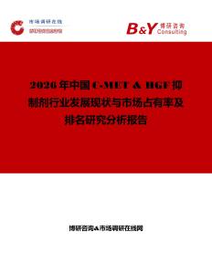 2026年中國(guó)C-MET & HGF抑制劑行業(yè)發(fā)展現(xiàn)狀與市場(chǎng)占有率及排名研究分析報(bào)告