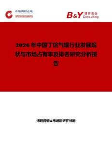 2026年中國丁烷氣罐行業發展現狀與市場占有率及排名研究分析報告