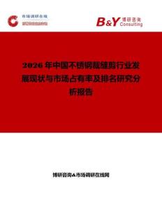 2026年中國不銹鋼裁縫剪行業發展現狀與市場占有率及排名研究分析報告