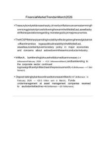 韓國央行-2026年3月金融市場趨勢 Financial Market Trends in March 2026