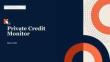 PitchBook-美國私人信用監測 US Private Credit Monitor 202603