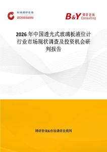 2026年中國透光式玻璃板液位計行業市場現狀調查及投資機會研判報告
