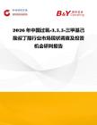 2026年中國過氧-355-三甲基己酸叔丁酯行業市場現狀調查及投資機會研判報告