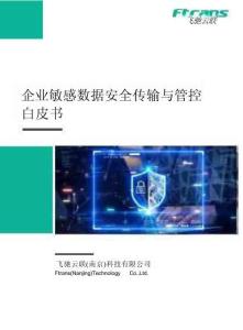 企业敏感数据安全传输与管控白皮书-飞驰云联