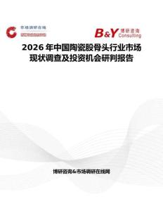 2026年中國陶瓷股骨頭行業市場現狀調查及投資機會研判報告