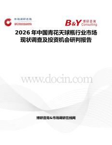 2026年中國青花天球瓶行業市場現狀調查及投資機會研判報告