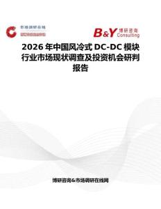 2026年中國風冷式DC-DC模塊行業市場現狀調查及投資機會研判報告