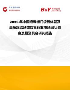2026年中國絕緣柵門極晶體管及高壓超結場效應管行業市場現狀調查及投資機會研判報告