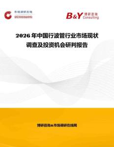 2026年中国行波管行业市场现状调查及投资机会研判报告