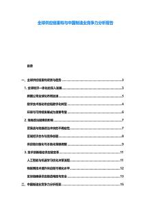 全球供應鏈重構與中國制造業競爭力分析報告