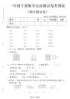 一年級下數學期中達標測試卷《蘇教版》