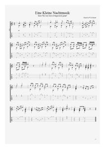 《莫扎特小夜曲 - Eine Kleine Nachmusik》