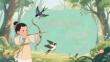 兒童成語故事：一箭雙雕