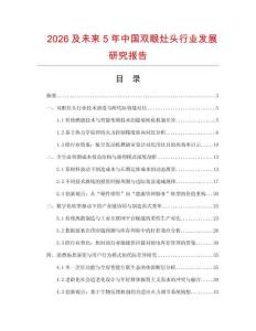 2026及未來5年中國雙眼灶頭行業發展研究報告