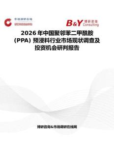 2026年中國聚鄰苯二甲酰胺 (PPA) 預浸料行業市場現狀調查及投資機會研判報告