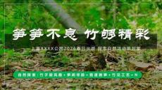 2026企業(yè)公司春日出游自然探索團建（筍筍不息竹夠精彩主題）活動策劃方案