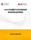 2026年中國蔥干行業市場現狀調查及投資機會研判報告