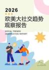 2026歐美社交趨勢觀察報告