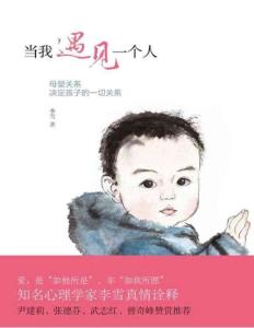 電子書 -當我遇見一個人：母嬰關系決定孩子的一切關系