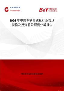 2026年中國車輛側(cè)踏板行業(yè)市場規(guī)模及投資前景預(yù)測分析報告