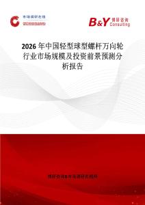 2026年中國輕型球型螺桿萬向輪行業市場規模及投資前景預測分析報告