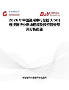 2026年中國通用串行總線(USB)連接器行業市場規模及投資前景預測分析報告