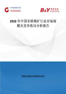 2026年中國非鐵精礦行業市場規模及競爭格局分析報告