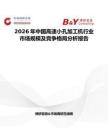2026年中國高速小孔加工機行業市場規模及競爭格局分析報告