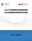 2026年中國高安全性玻璃化吸管行業市場規模及競爭格局分析報告