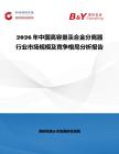 2026年中國高容量汞合金分離器行業市場規模及競爭格局分析報告