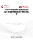 2026年中國玻璃和金屬清潔劑行業市場現狀調查及投資機會研判報告