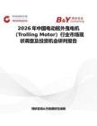 2026年中國(guó)電動(dòng)舷外曳電機(jī)（Trolling Motor）行業(yè)市場(chǎng)現(xiàn)狀調(diào)查及投資機(jī)會(huì)研判報(bào)告