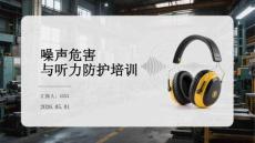 噪聲危害與聽力防護培訓(xùn)