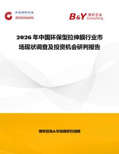 2026年中國環保型拉伸膜行業市場現狀調查及投資機會研判報告