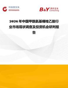 2026年中国甲酰氨基噻唑乙酸行业市场现状调查及投资机会研判报告