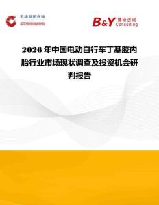 2026年中國電動(dòng)自行車丁基膠內(nèi)胎行業(yè)市場(chǎng)現(xiàn)狀調(diào)查及投資機(jī)會(huì)研判報(bào)告